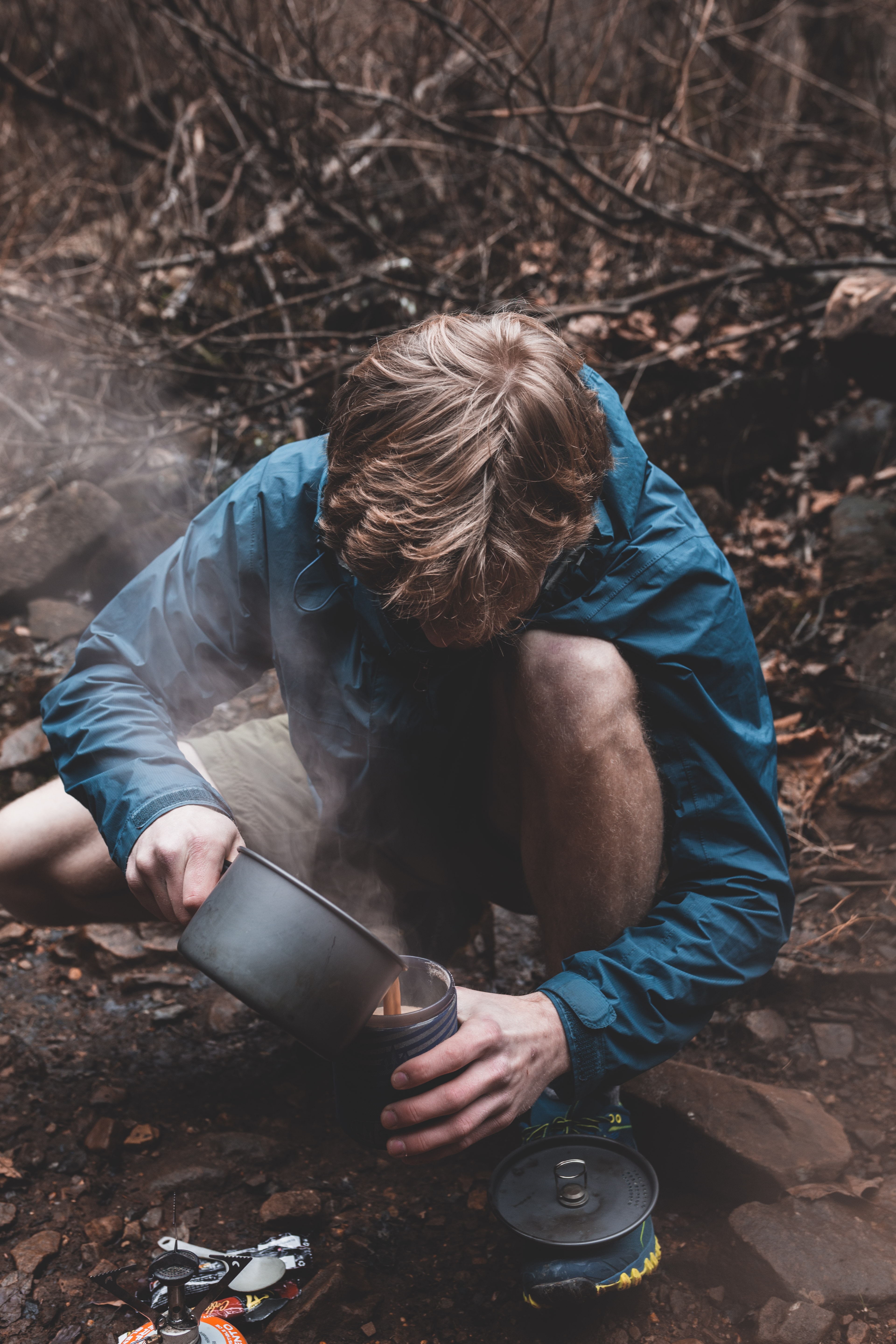 Camping a Boy