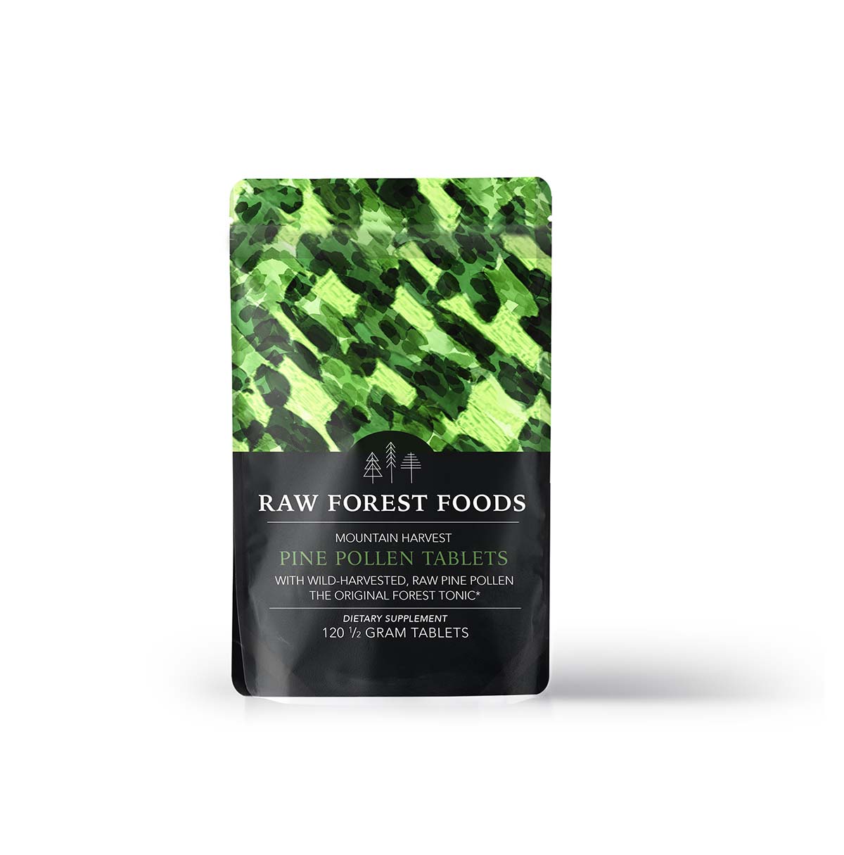 RAW Forest Foods Pine Pollen Tablets