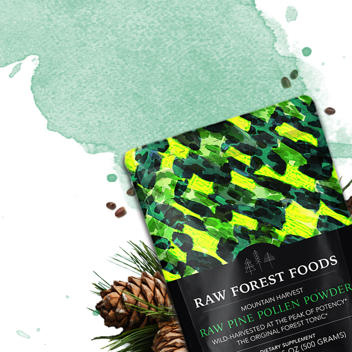 RAW Pine Pollen Powder RAW Pine Pollen Powder